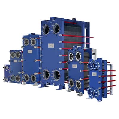 Industrial plate heat exchangers Semi-welded Line