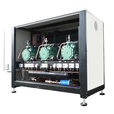 Multicompressor pack with scroll compressors CTE, CE