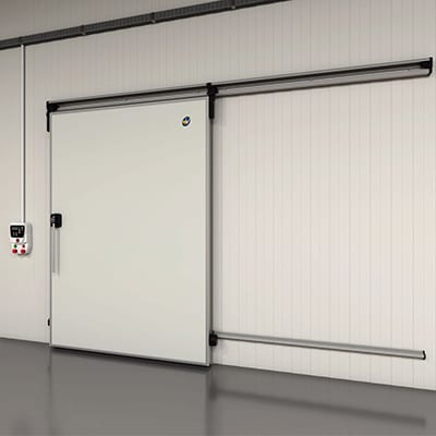 SLIDING DOOR FOR POSITIVE TEMPERATURE ROOMS FOR LARGE DOORS 890M