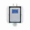 Pressure transducer for pressure difference and volume flow, active output (0-10 V or 4-20 mA) DMU/A