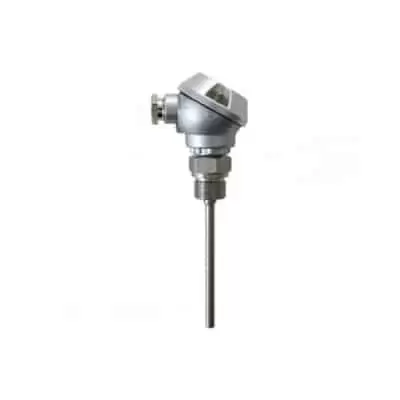 Screw-in temperature sensor with terminal head form J EF6/E