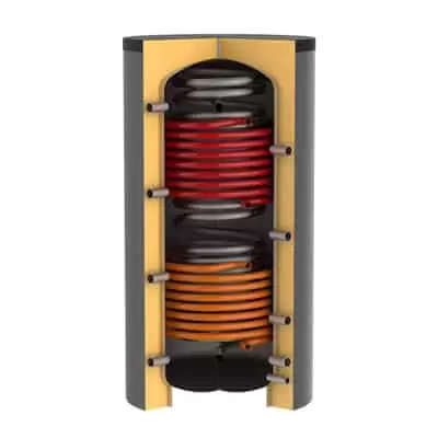 Buffer tanks for heating systems and to produce DHW