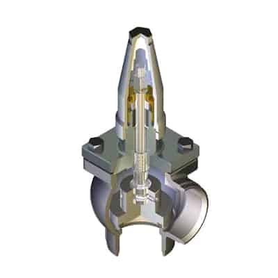 Angle Shut-Off Valve (hand operated)