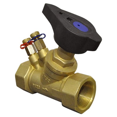 BRASS VARIABLE ORIFICE THREADED BALANCING VALVE