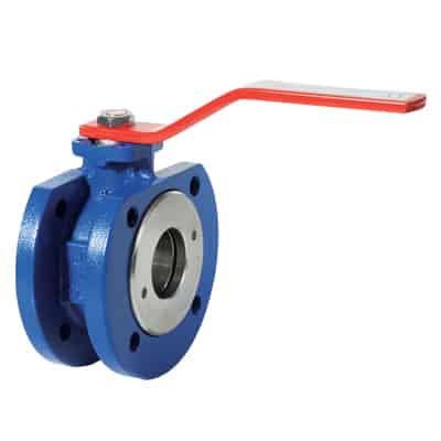 WAFER CAST IRON BALL VALVE